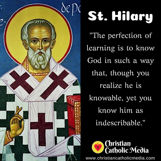 St. Hilary - Wednesday January 13, 2021