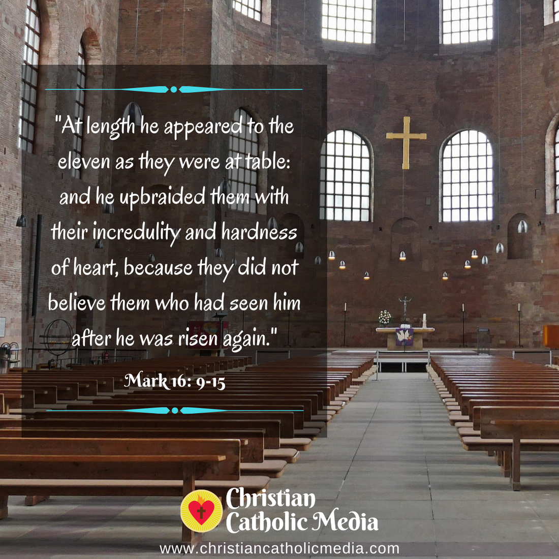 Daily Mass Readings Saturday April 23, 2022 Christian Catholic Media