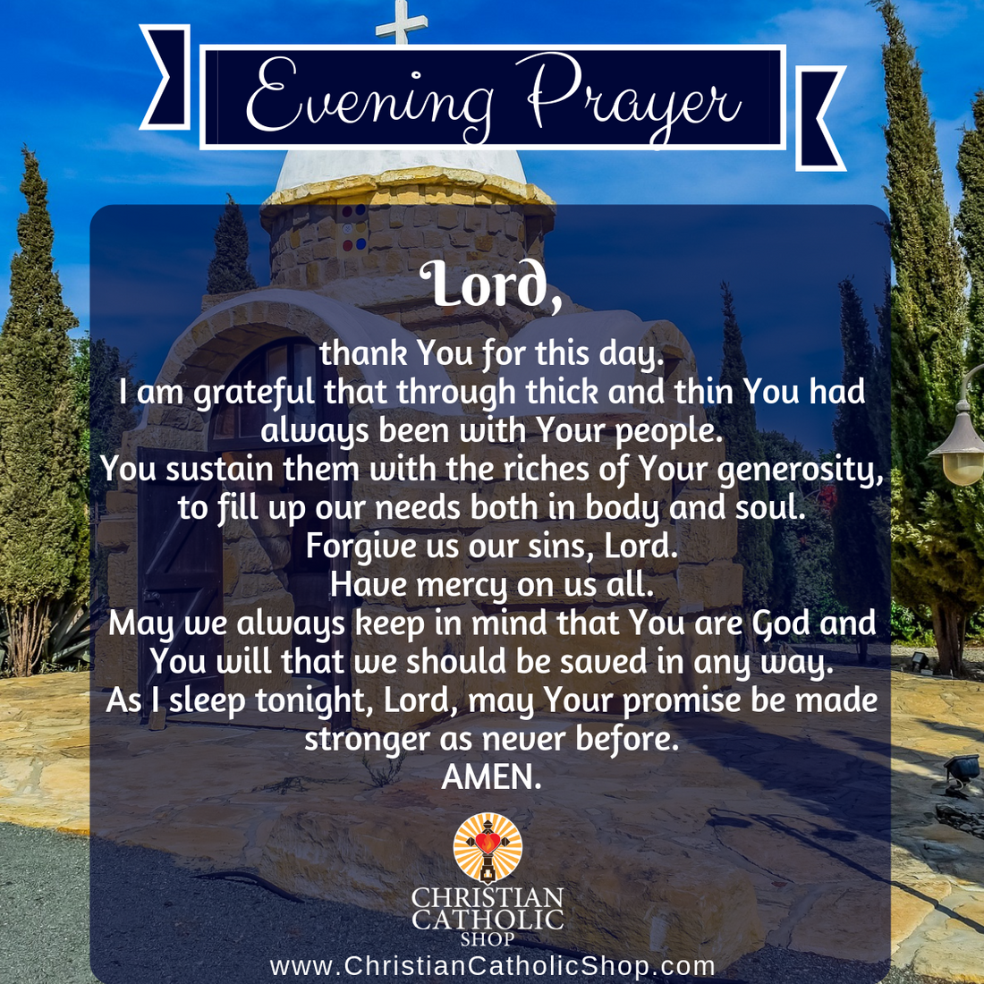 Evening Prayer Catholic Thursday April 8, 2021