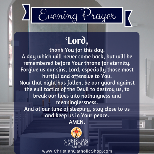 Evening Prayer Catholic Monday August 15, 2022