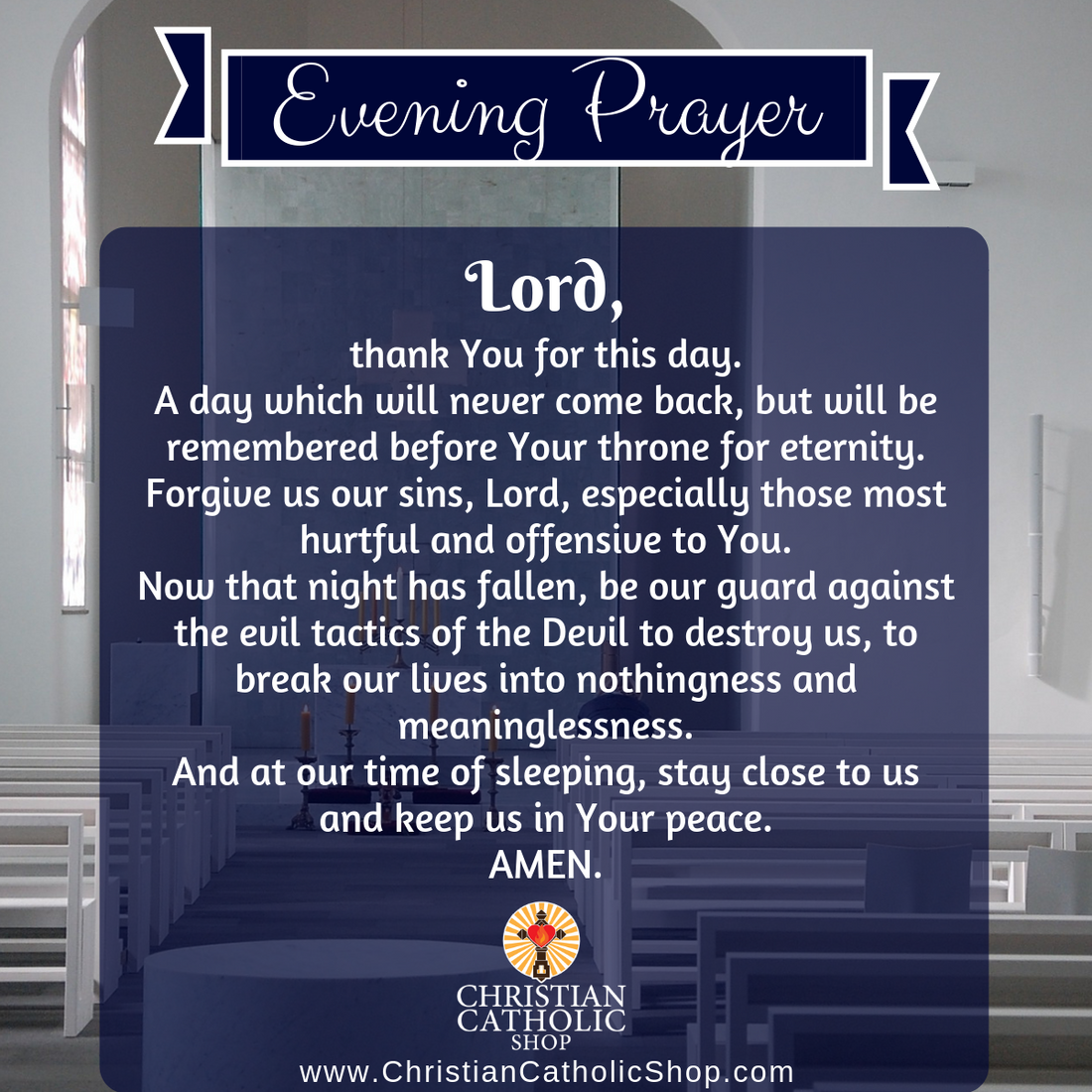 Evening Prayer Catholic Monday 1-11-2021