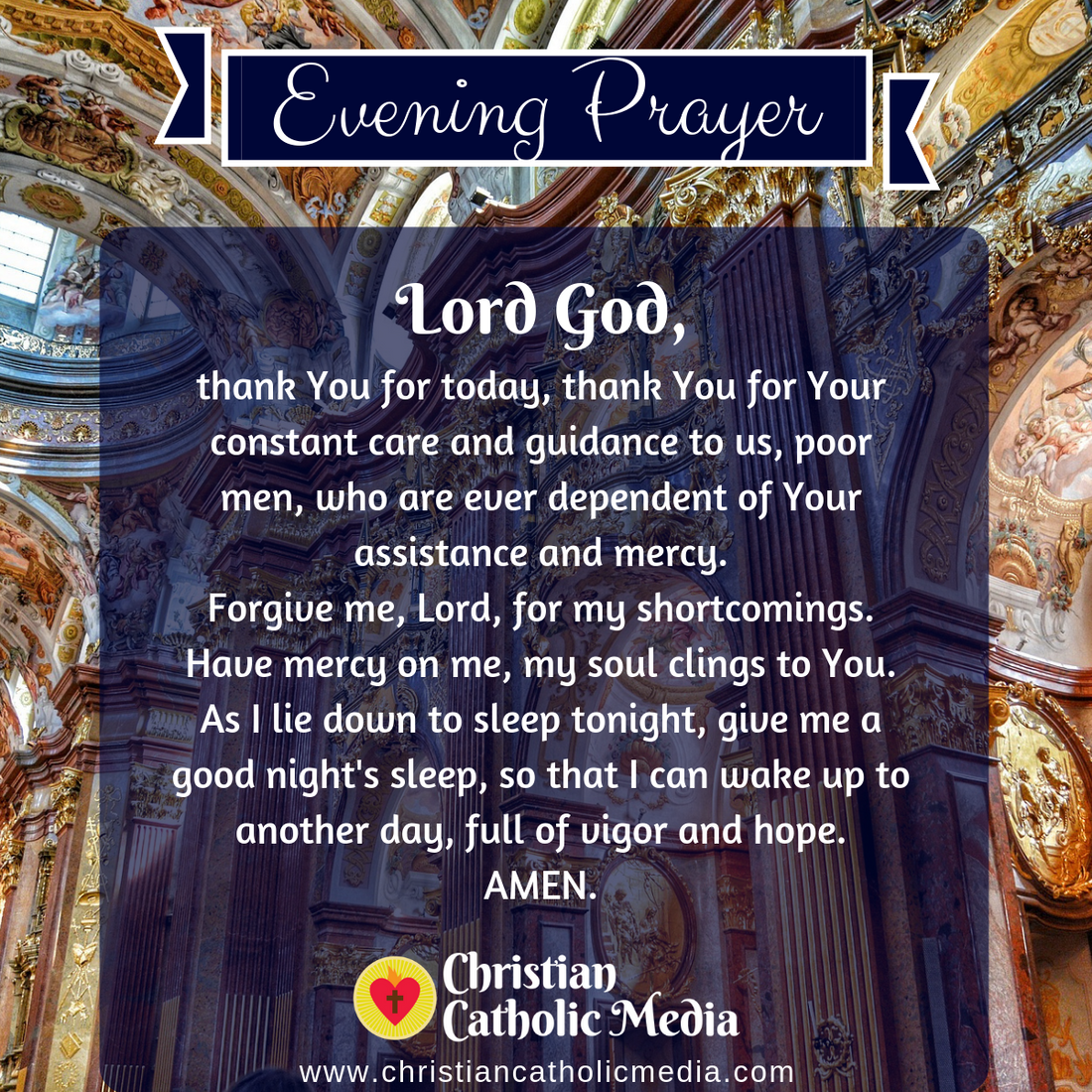 Evening Prayer Catholic Monday 1-6-2020