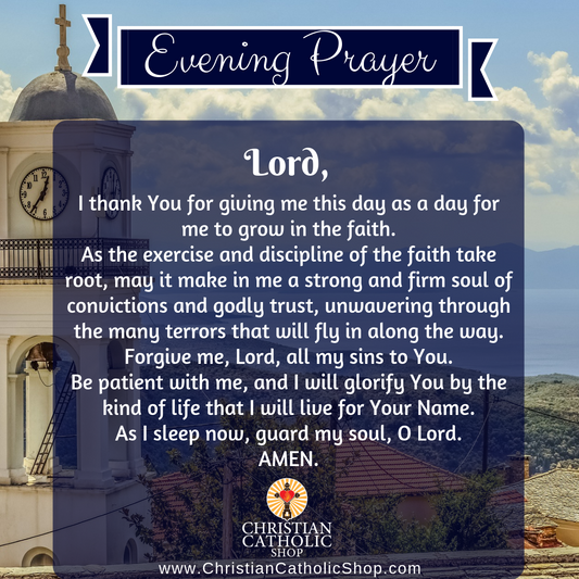 Evening Prayer Catholic Sunday 7-12-2020