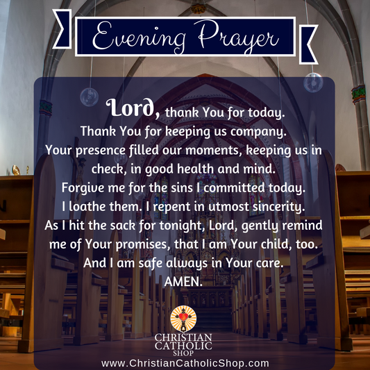 Evening Prayer Catholic Wednesday 7-8-2020