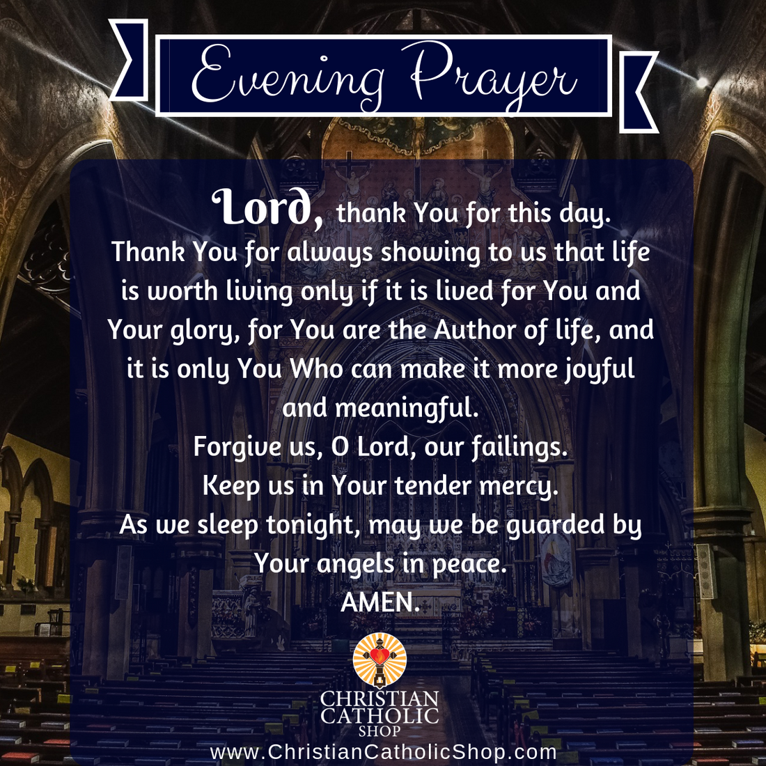 Evening Prayer Catholic Friday July 8, 2022