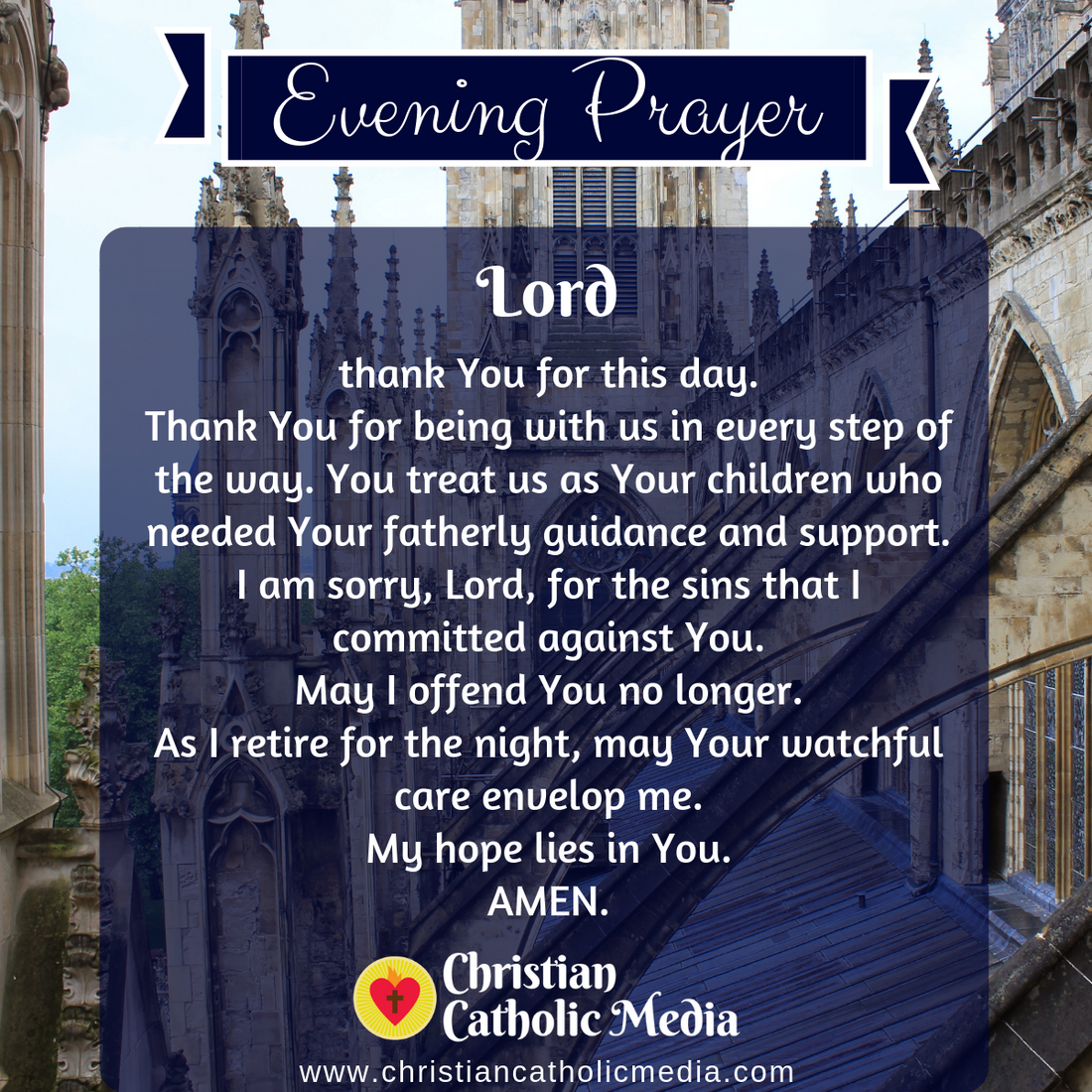 Evening Prayer Catholic Tuesday 6-16-2020