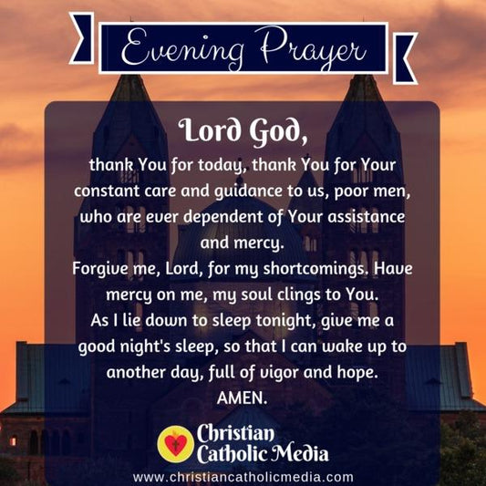 Evening Prayer Catholic Sunday 11-17-2019