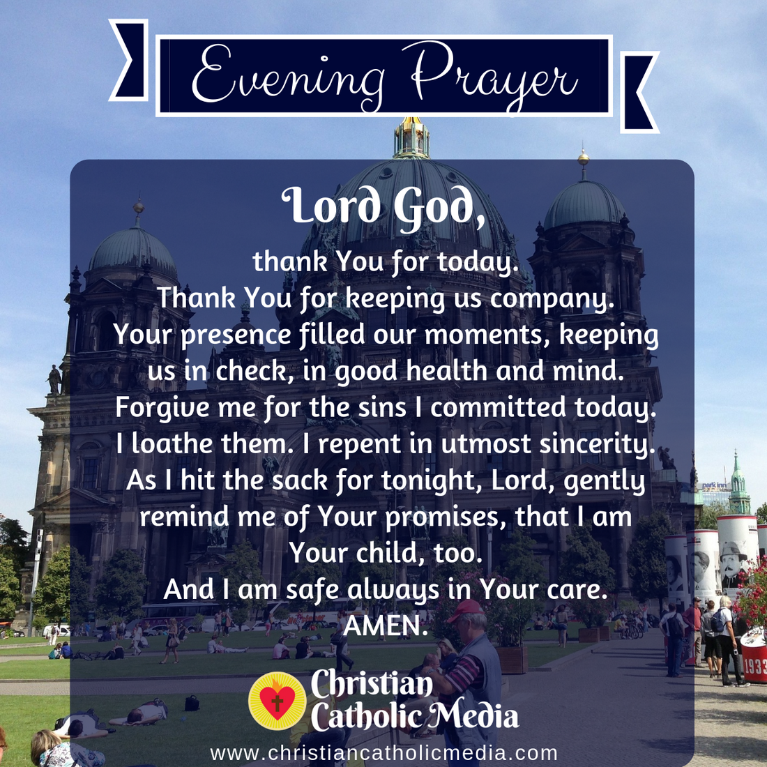 Evening Prayer Catholic Saturday September 25, 2021