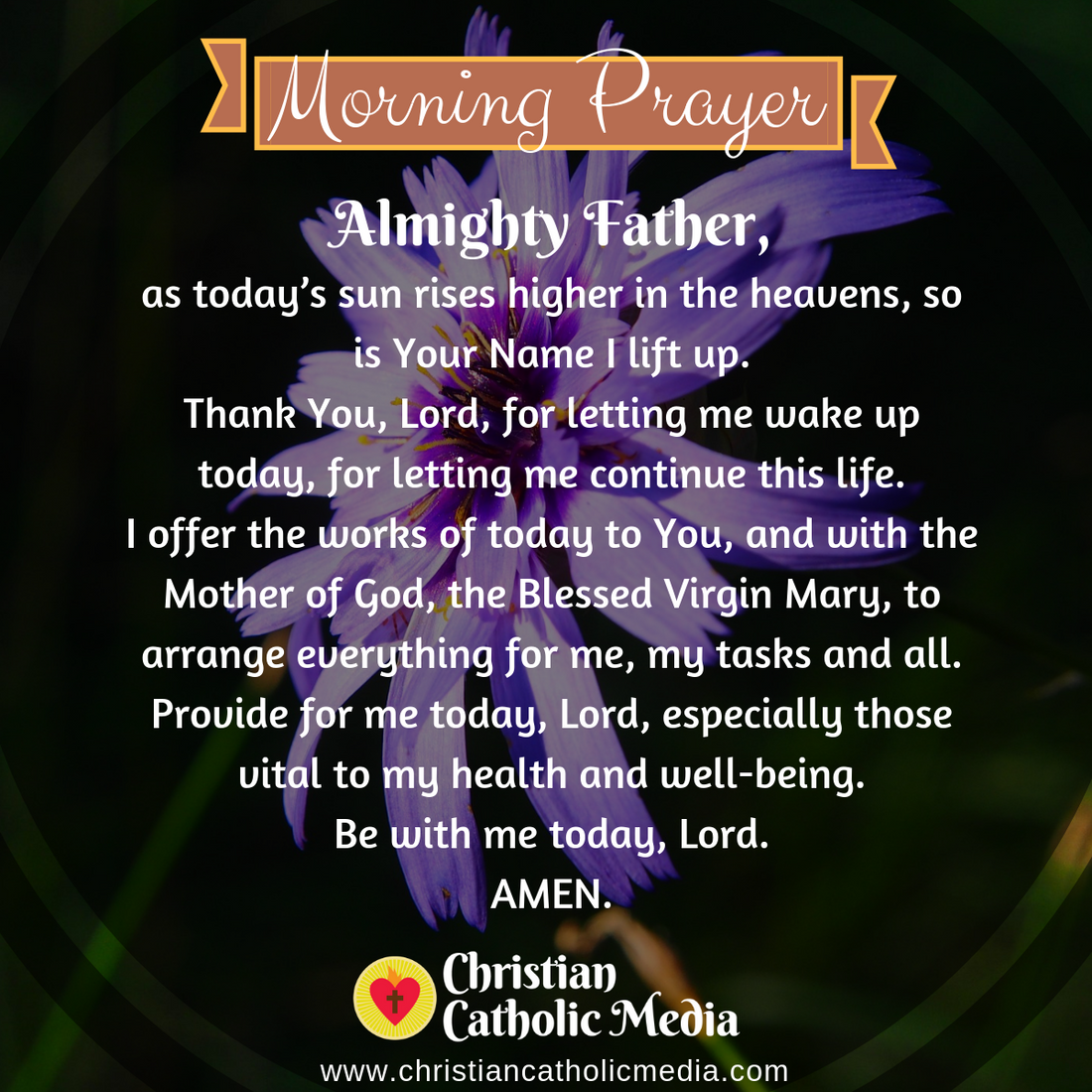 Morning Prayer Catholic Friday 4-10-2020