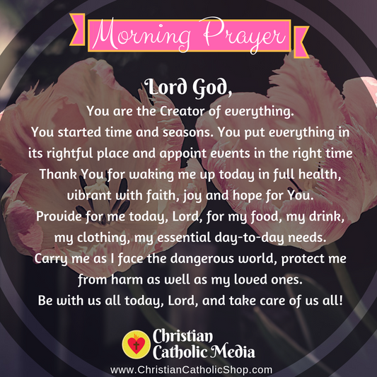 Morning Prayer Catholic Monday 4-13-2020