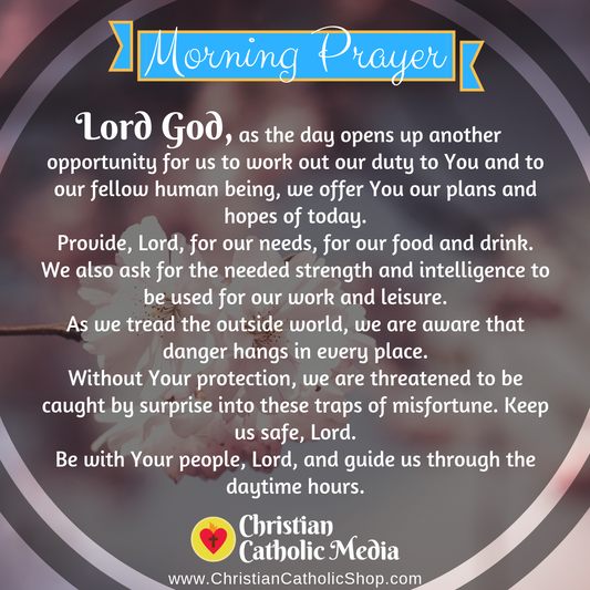 Morning Prayer Catholic Monday 4-6-2020