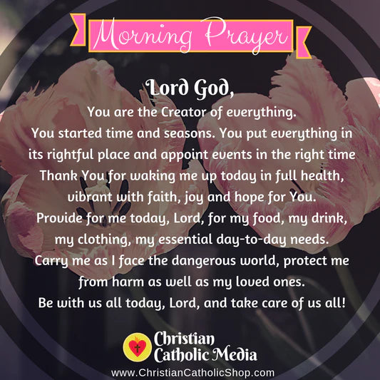Catholic Morning Prayer Monday August 29, 2022 