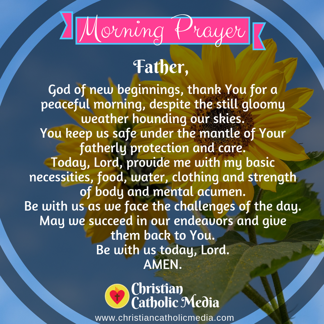 Morning Prayer Catholic Thursday 12-5-2019