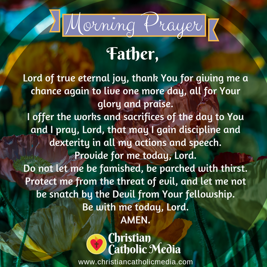 Morning Prayer Catholic Thursday 2-13-2020