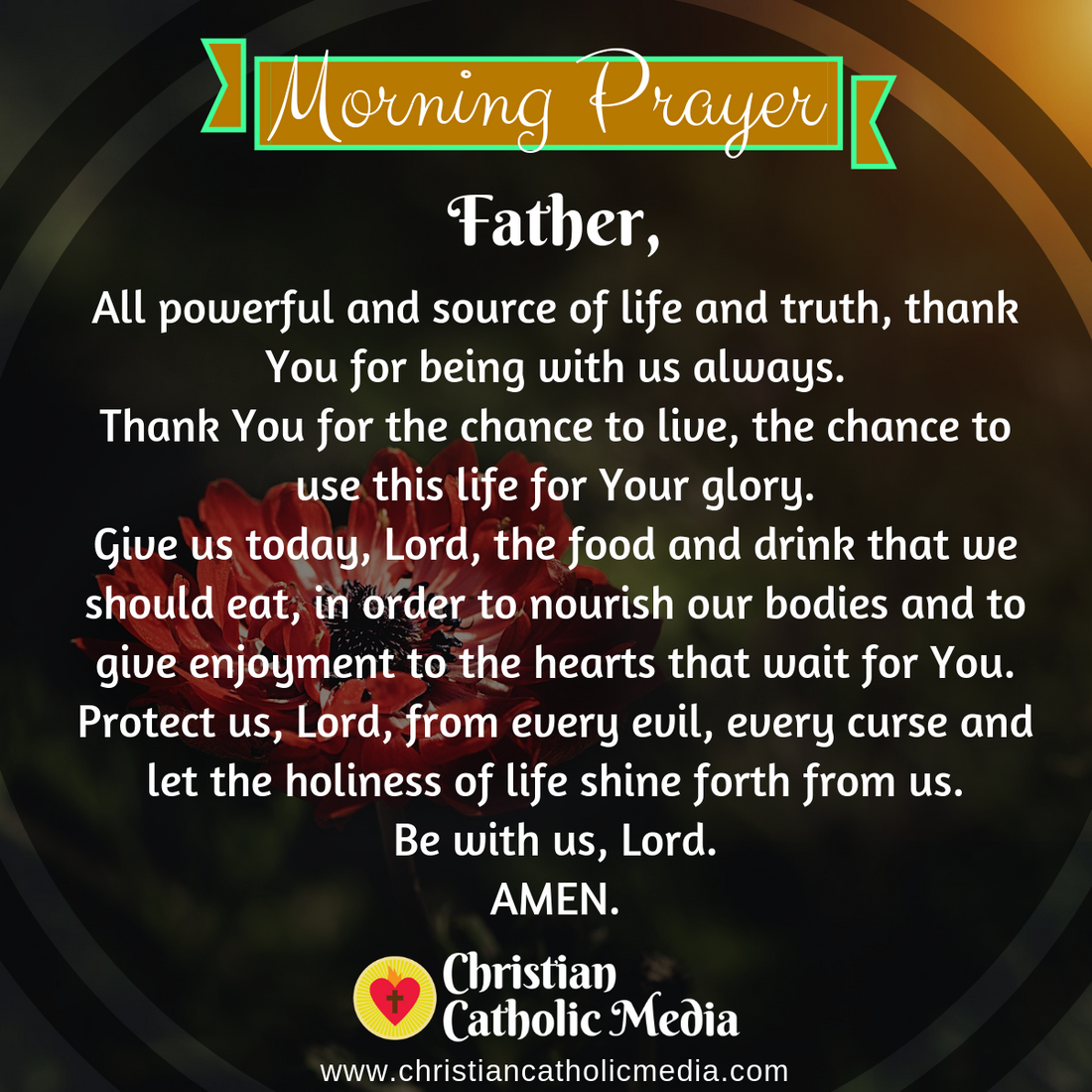 Catholic Morning Prayer Friday 6-19-2020