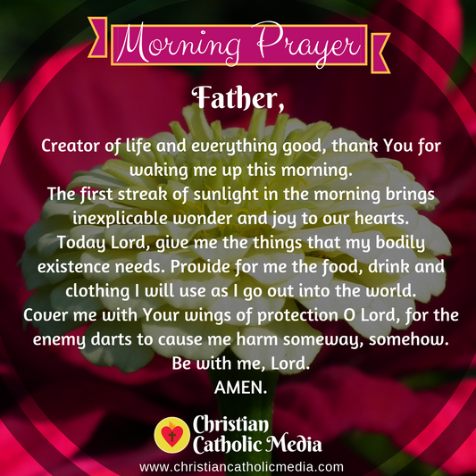 Catholic Morning Prayer Wednesday 6-24-2020