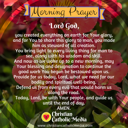 Catholic Morning Prayer Monday 6-29-2020
