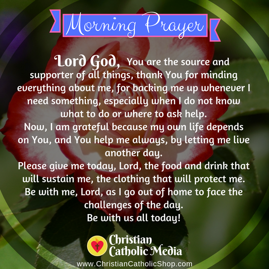 Morning Prayer Catholic Tuesday 6-9-2020