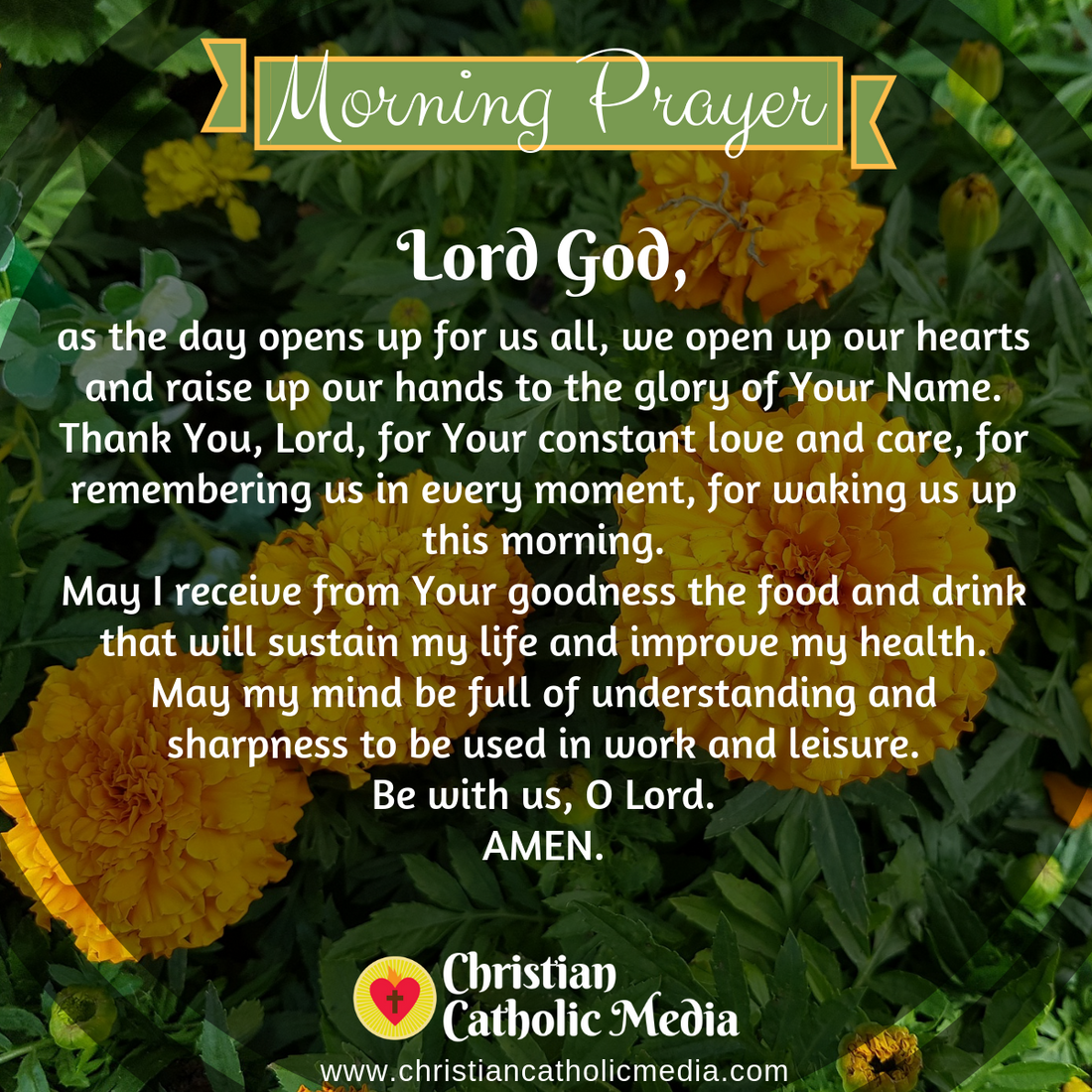 Morning Prayer Catholic Friday 3-6-2020