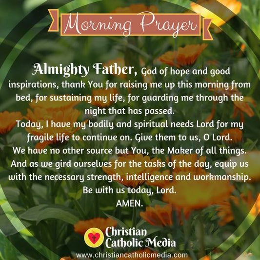 Morning Prayer Catholic Monday 9-23-2019