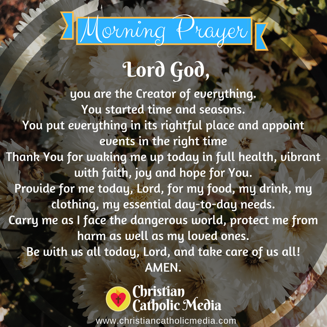 Catholic Morning Prayer Monday September 20, 2021