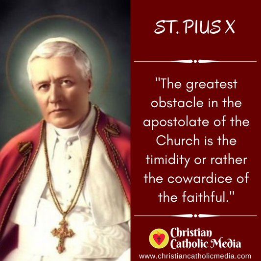 St. Pius X - Friday August 21, 2020