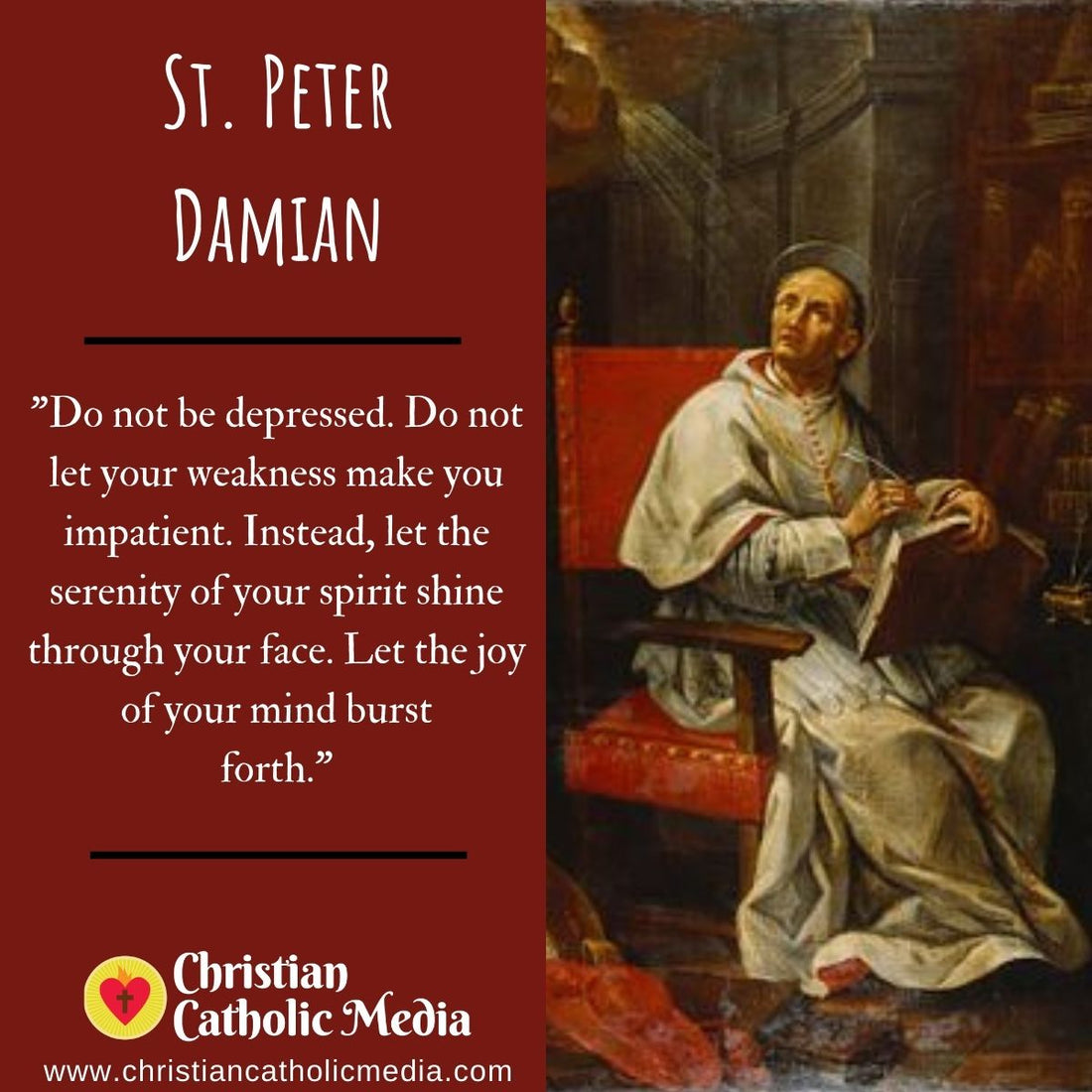 St. Peter Damian - Sunday February 21, 2021