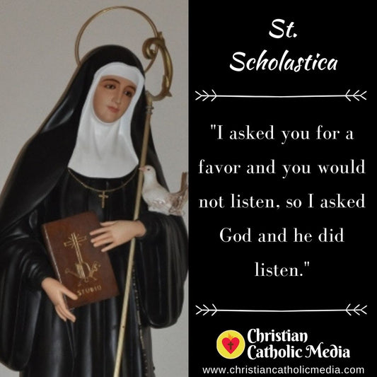 St. Scholastica - Wednesday February 10, 2021