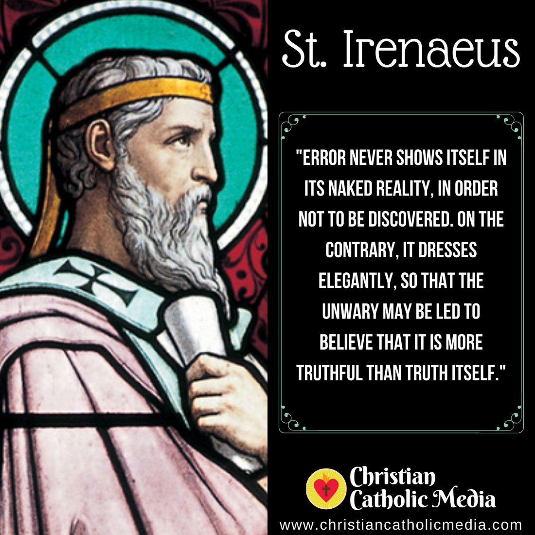 St. Irenaeus - Tuesday June 28, 2022