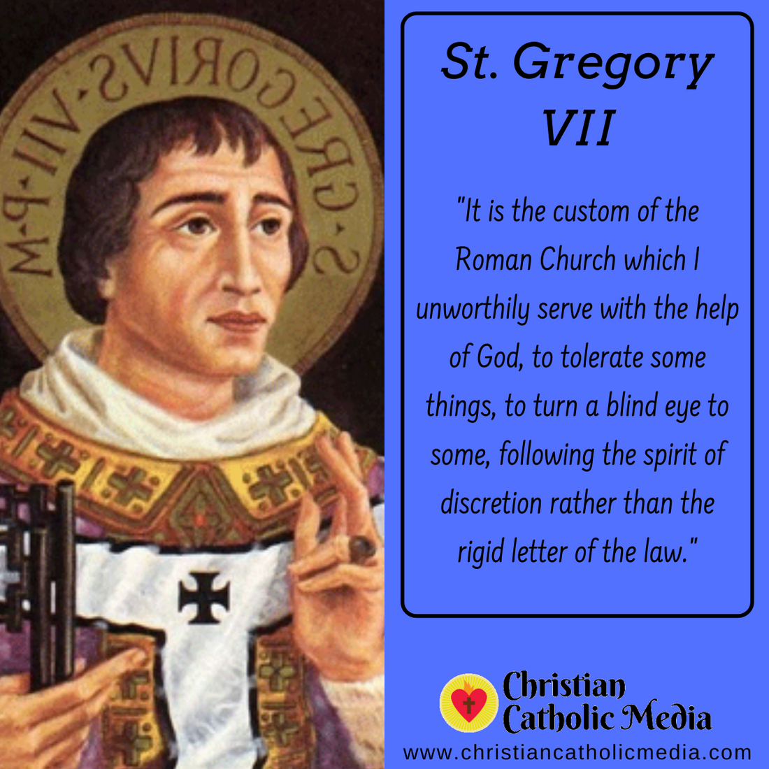 St. Gregory VII - Sunday May 23, 2021