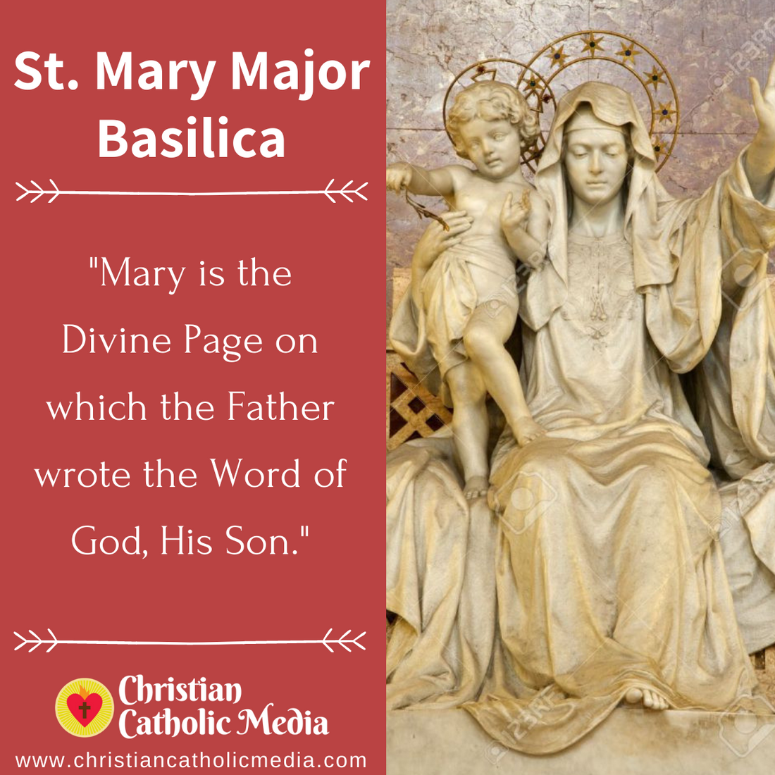 St. Mary Major Basilica - Wednesday August 5, 2020
