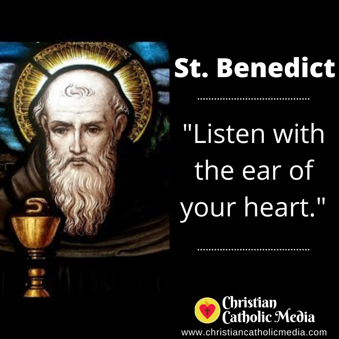 St. Benedict - Sunday July 11, 2021