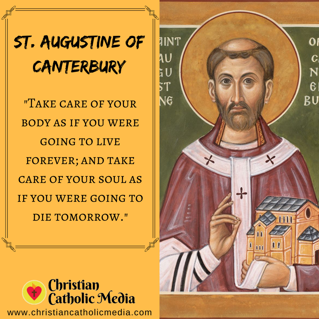 St. Augustine of Canterbury - Friday May 27, 2022