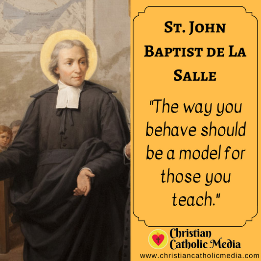 St. John Baptist de La Salle - Wednesday April 7, 2021
