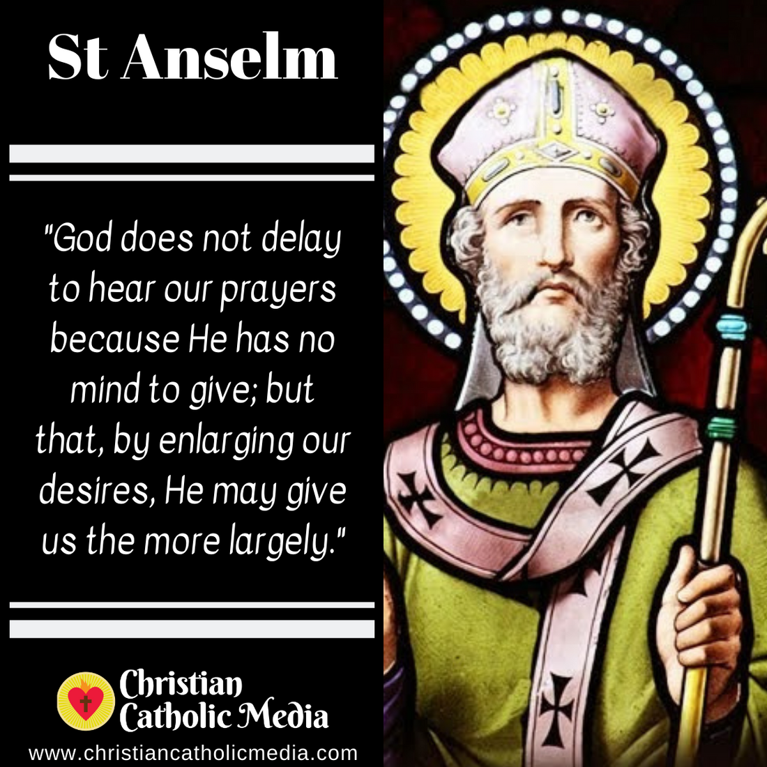 St Anselm - Wednesday April 21, 2021
