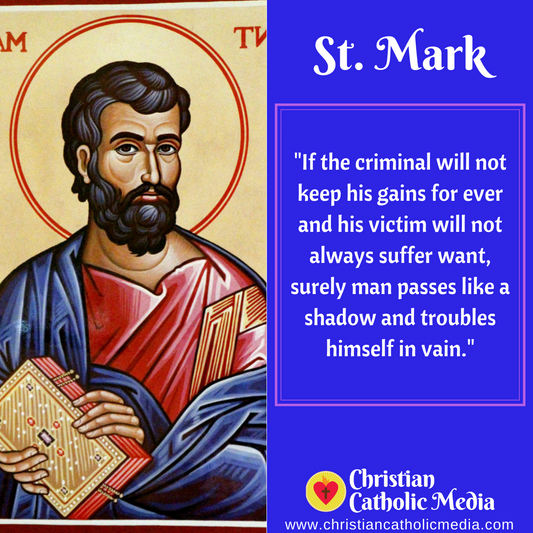 St. Mark - Sunday April 25, 2021