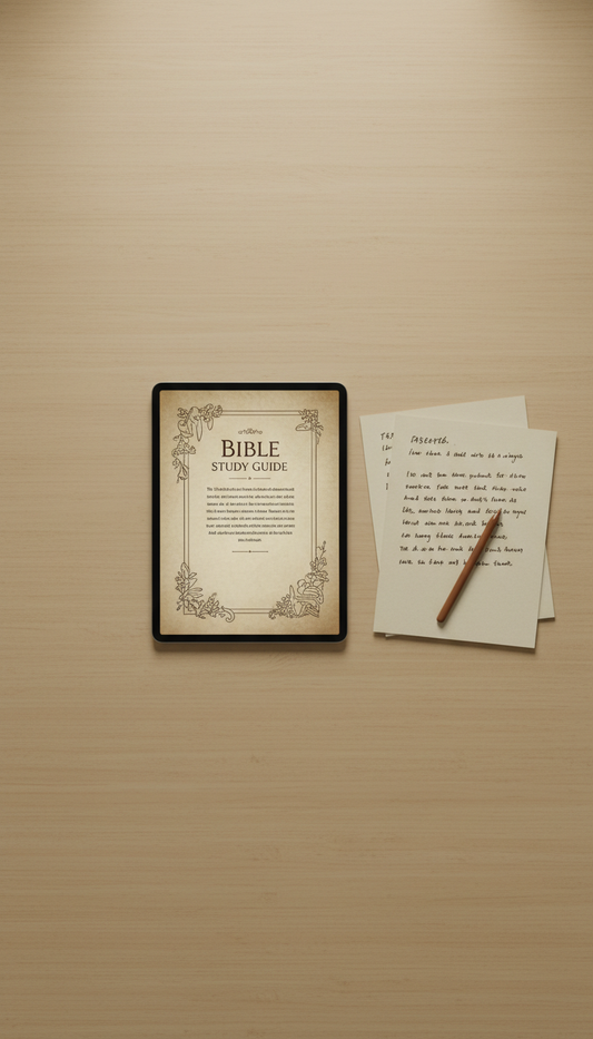 Bible Study Guide With Guided Reflections
